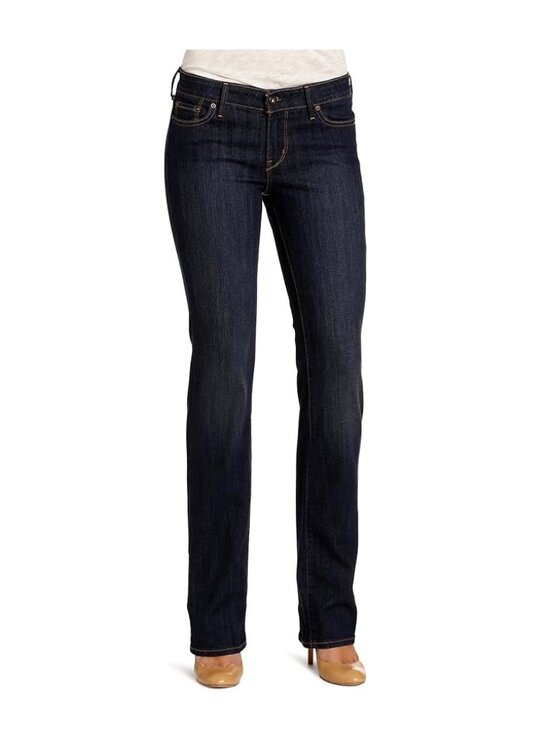 Levi's Denim - Vintage Levi's 2010s Dark Blue Slight Curve ID Straight Leg Jean Tuscan Mom